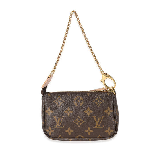 Louis Vuitton Louis Vuitton Monogram Canvas Affiche Mini Pochette Accessoires