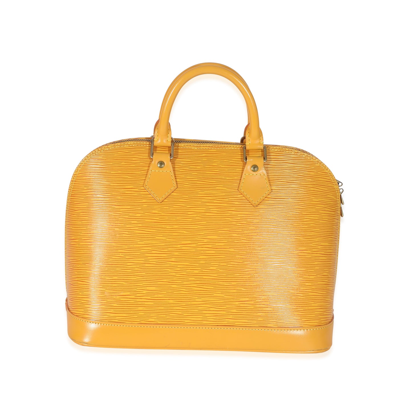 Louis Vuitton Louis Vuitton Tassil Yellow Epi Alma PM