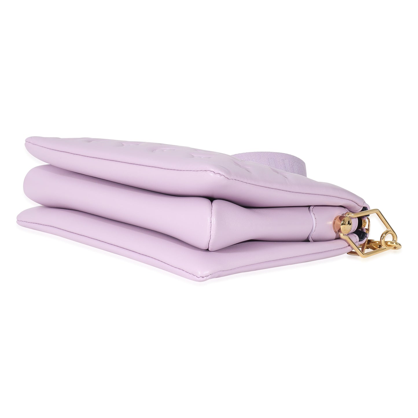 Louis Vuitton Louis Vuitton Parme Monogram Embossed Puffy Lambskin Coussin PM