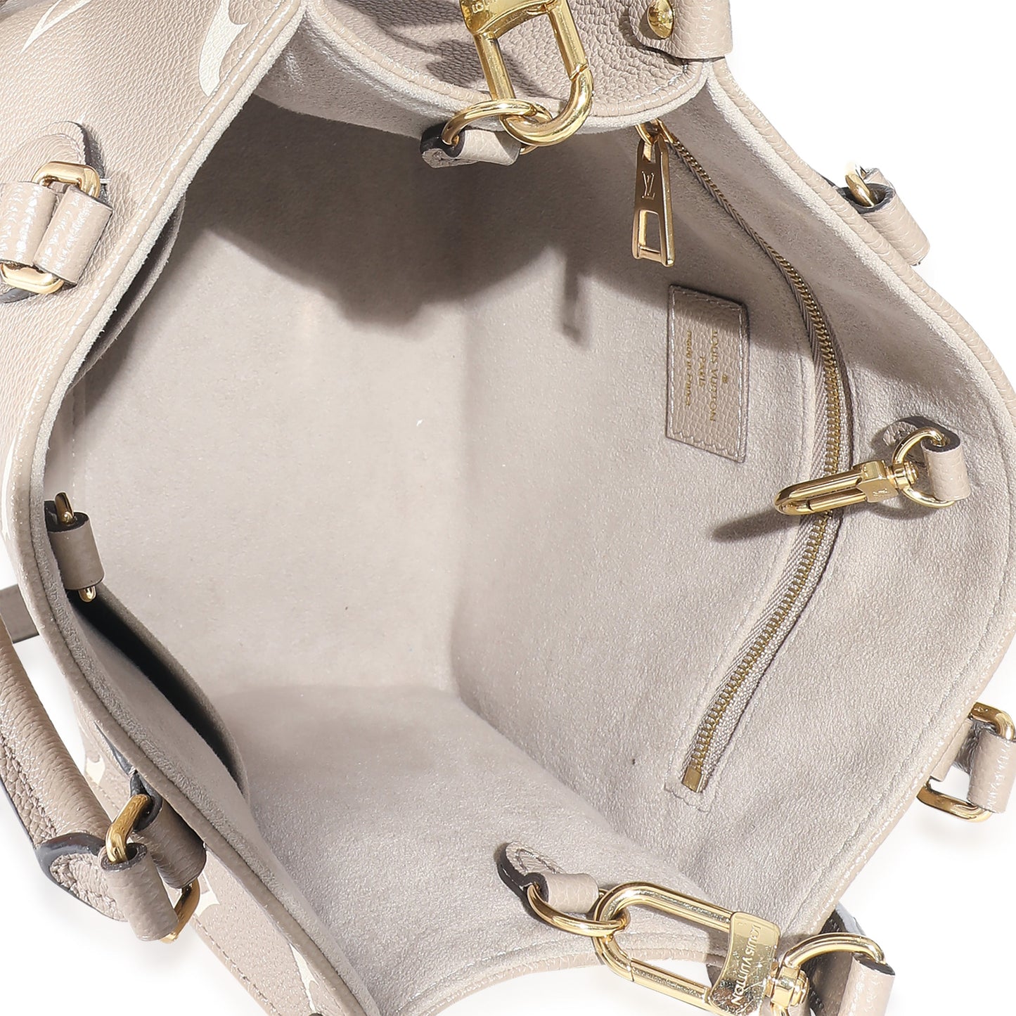 Louis Vuitton Louis Vuitton Dove Cream Monogram Empreinte Onthego PM