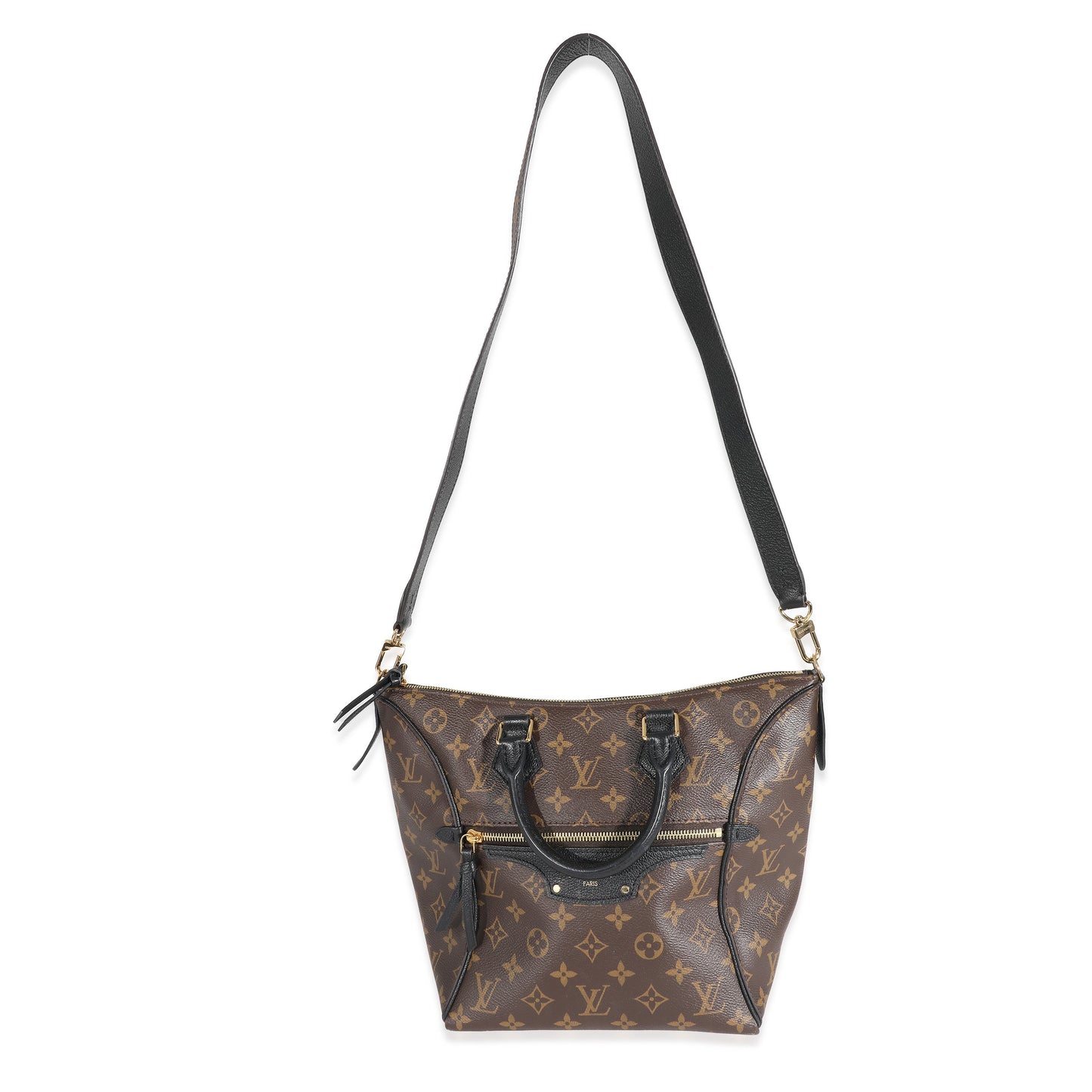 Louis Vuitton Louis Vuitton Black Monogram Canvas Tournelle PM