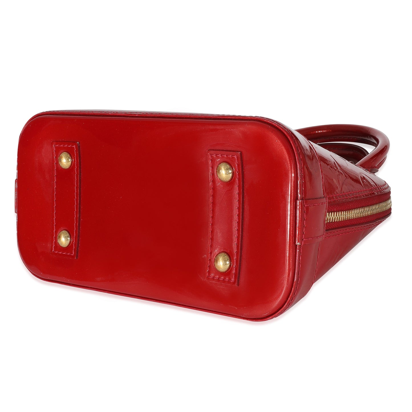 Louis Vuitton Louis Vuitton Pomme D'Amour Monogram Vernis Alma BB
