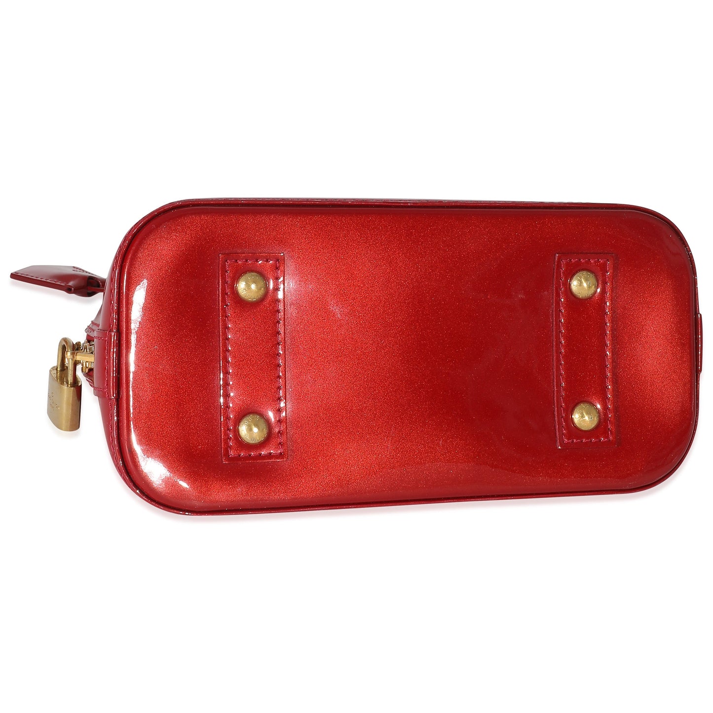 Louis Vuitton Louis Vuitton Pomme D'Amour Monogram Vernis Alma BB