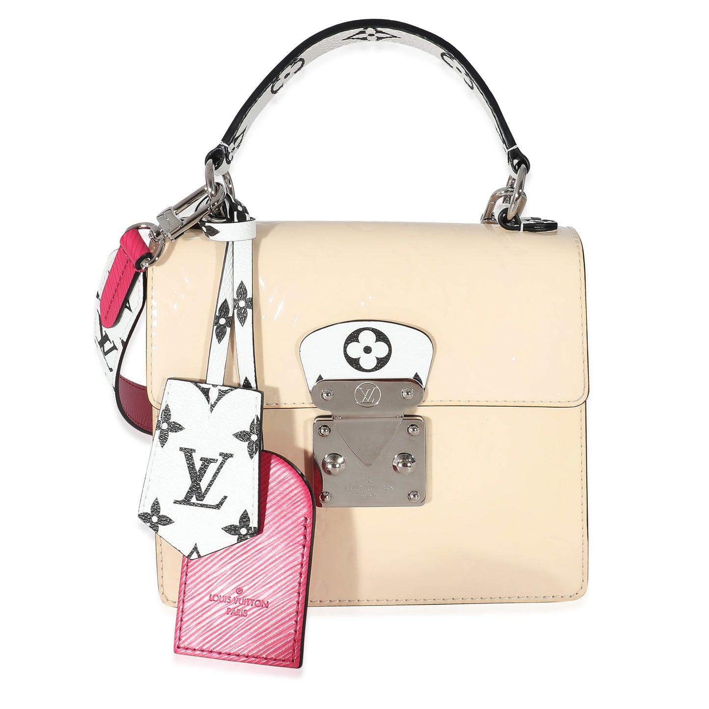 Louis Vuitton Louis Vuitton Creme Vernis Epi Monogram Spring Street