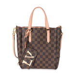 Louis Vuitton Louis Vuitton Venus Pink Damier Ebene Canvas Belmont PM