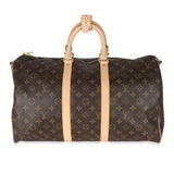Louis Vuitton Louis Vuitton Monogram Canvas Keepall Bandouliere 45
