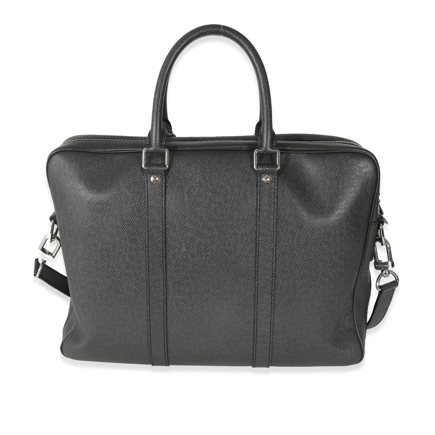 Louis Vuitton Black Taiga Porte-Documents Voyage PM