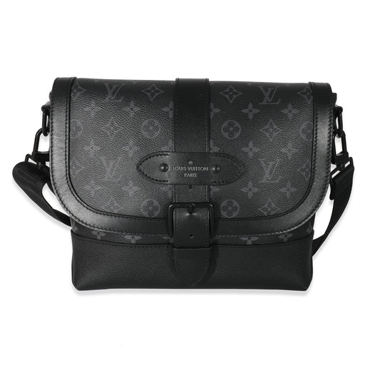 Louis Vuitton Louis Vuitton Monogram Eclipse Saumur Messenger