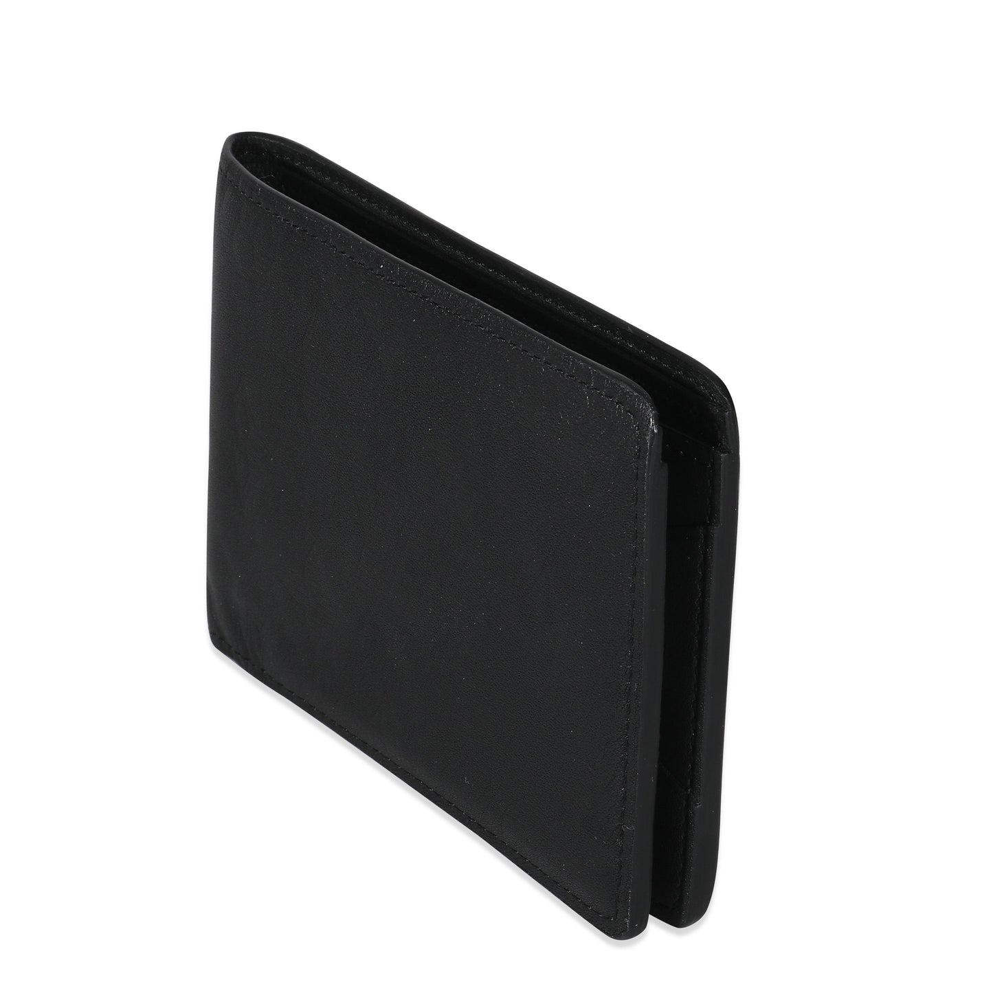 Louis Vuitton Black Monogram Shadow Calfskin Multiple Wallet