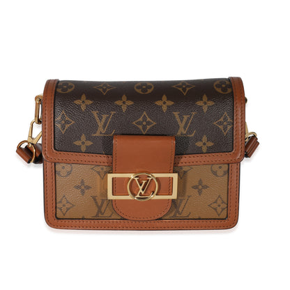 Louis Vuitton Louis Vuitton Reverse Monogram Canvas Mini Dauphine