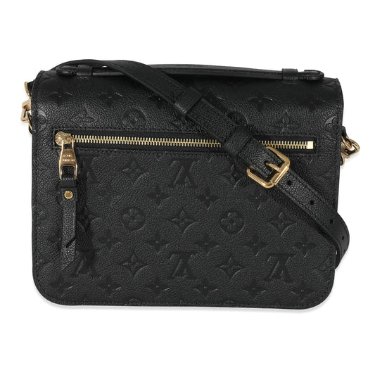 Louis Vuitton Louis Vuitton Black Empreinte Pochette Metis