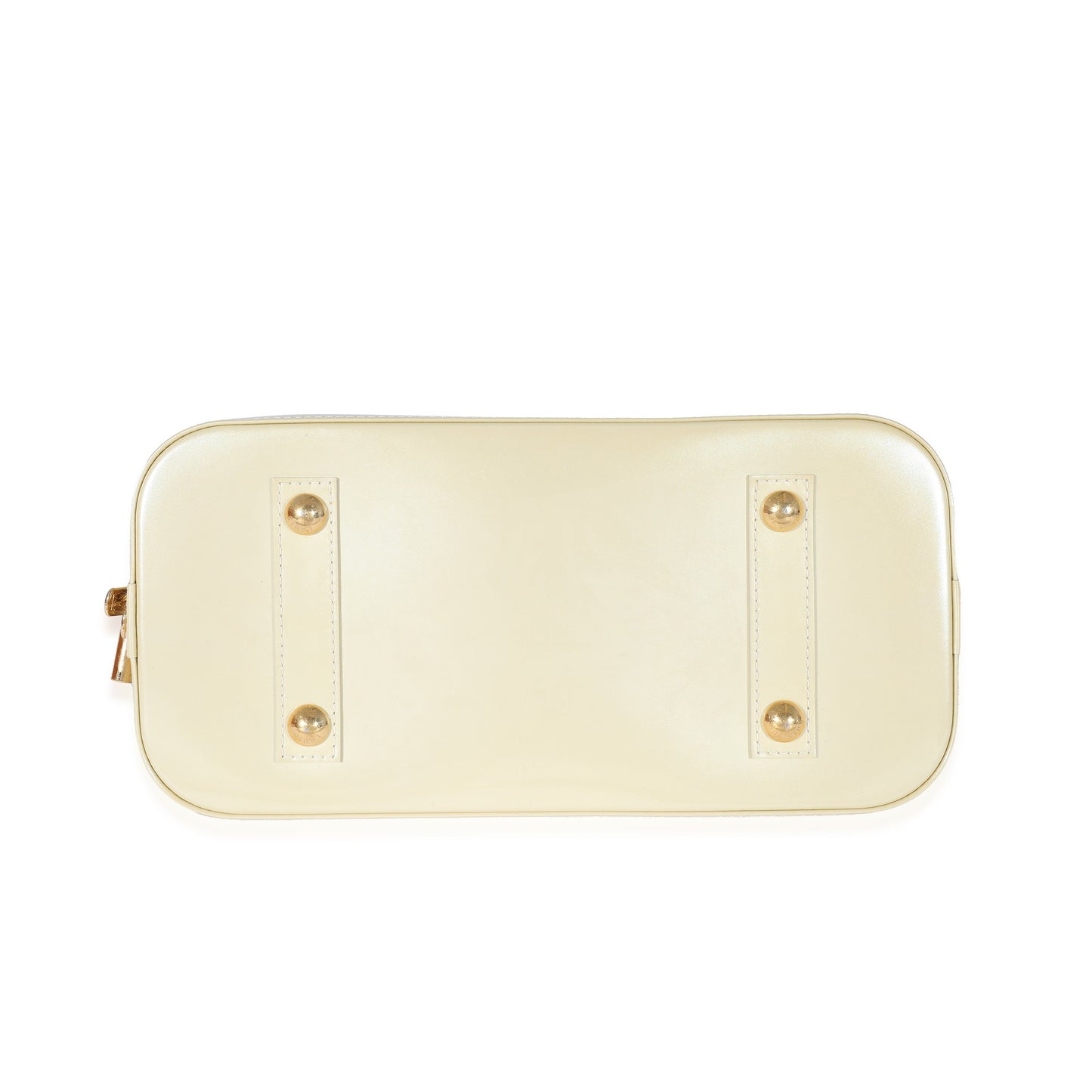 Louis Vuitton Louis Vuitton Blanc Corail Monogram Vernis Alma PM