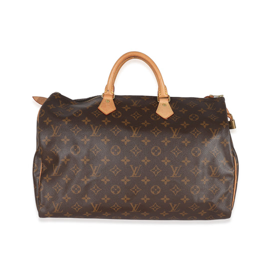 Louis Vuitton Louis Vuitton Monogram Canvas Speedy 40