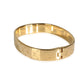 Louis Vuitton Nanogram Cuff in  Gold Plated