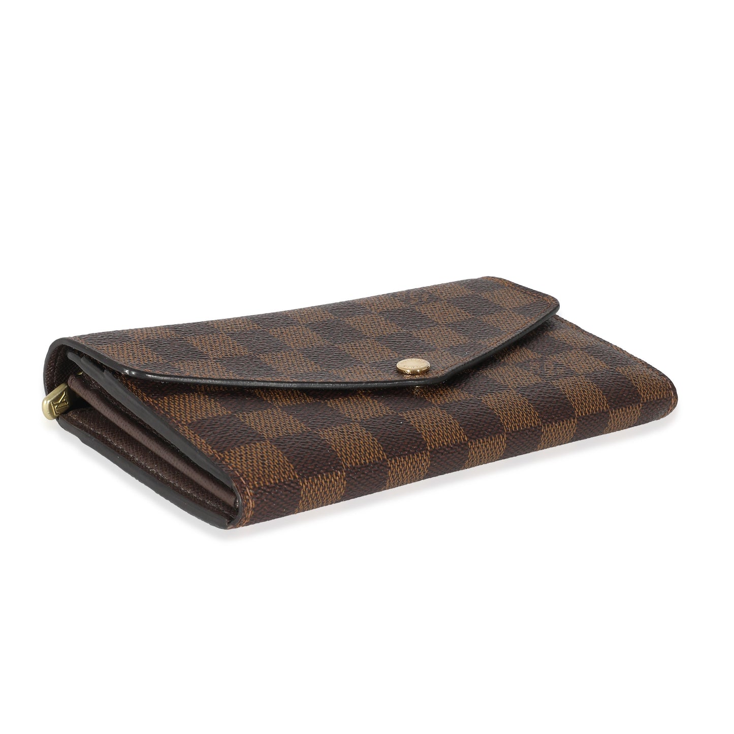 Louis Vuitton Louis Vuitton Damier Ebene Canvas Sarah Wallet