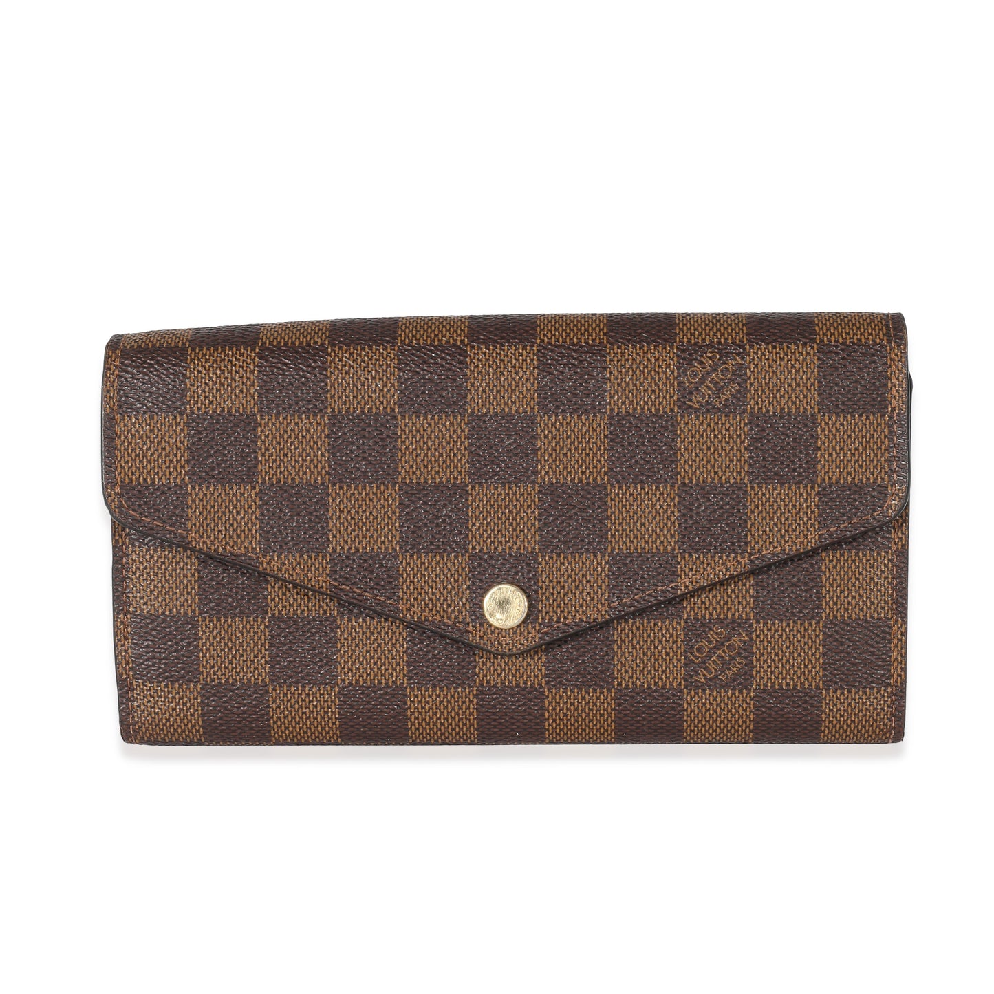 Louis Vuitton Louis Vuitton Damier Ebene Canvas Sarah Wallet