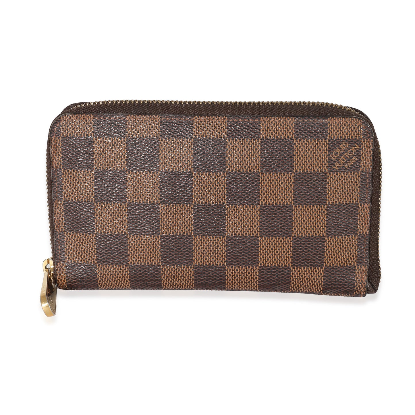 Louis Vuitton Louis Vuitton Damier Ebene Canvas Zippy Compact Wallet