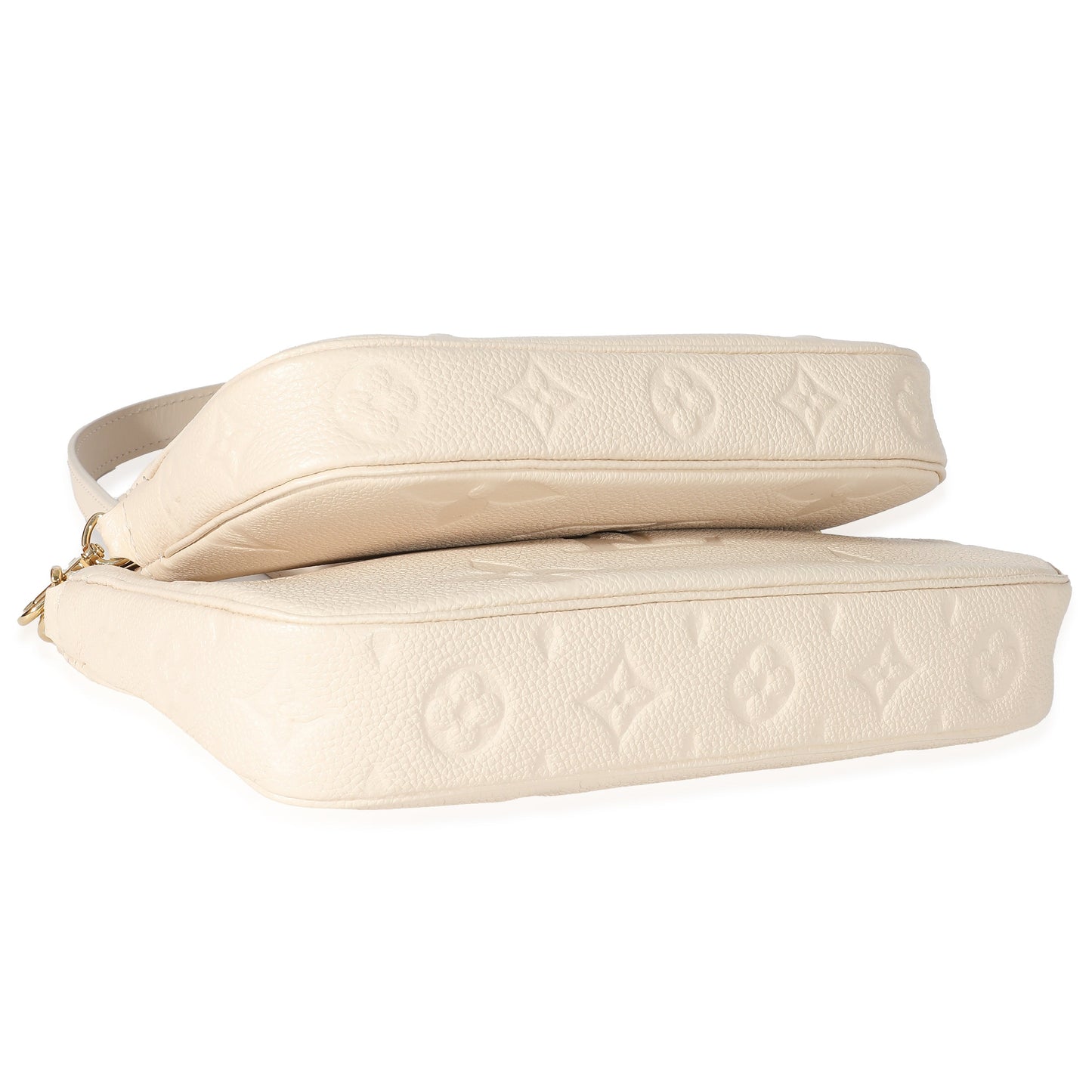 Louis Vuitton Louis Vuitton Cream Monogram Empreinte Multi Pochette Accessoires
