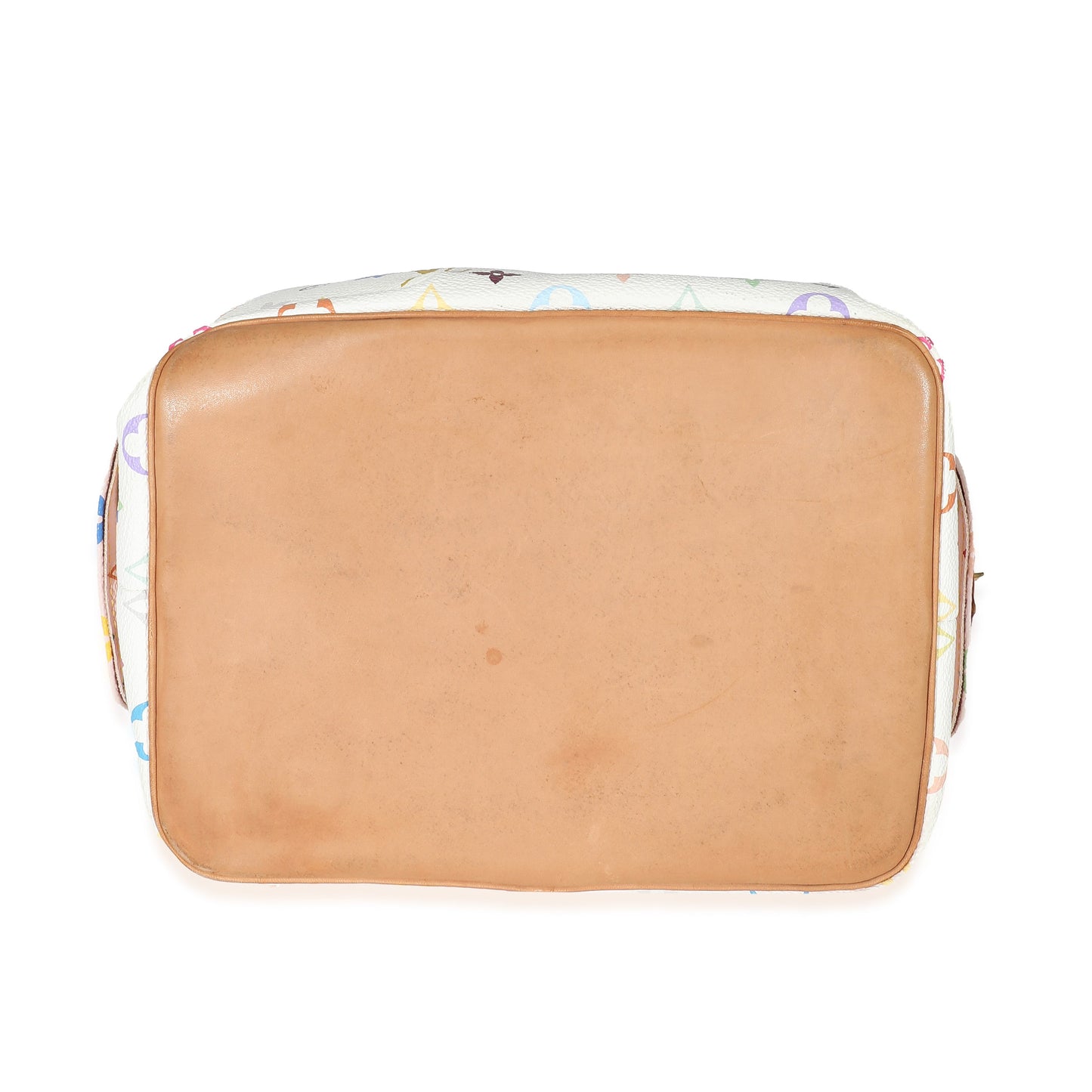 Louis Vuitton Louis Vuitton x Takashi Murakami White Monogram Multicolore Canvas Petit Noé