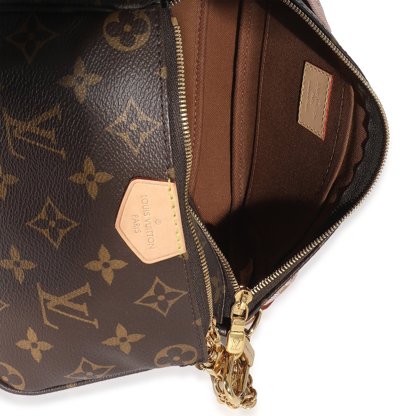 Louis Vuitton Louis Vuitton Rose Clair Monogram Canvas Multi Pochette Accessoires
