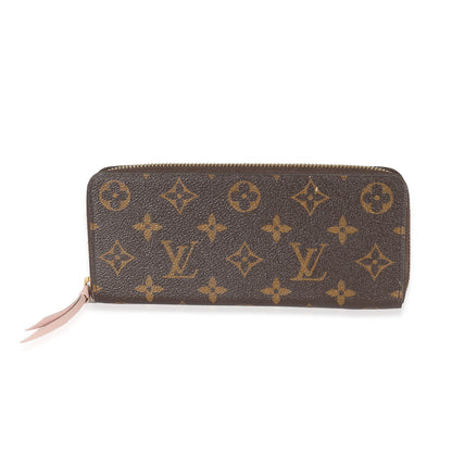 Louis Vuitton Louis Vuitton Monogram Canvas Clemence Wallet