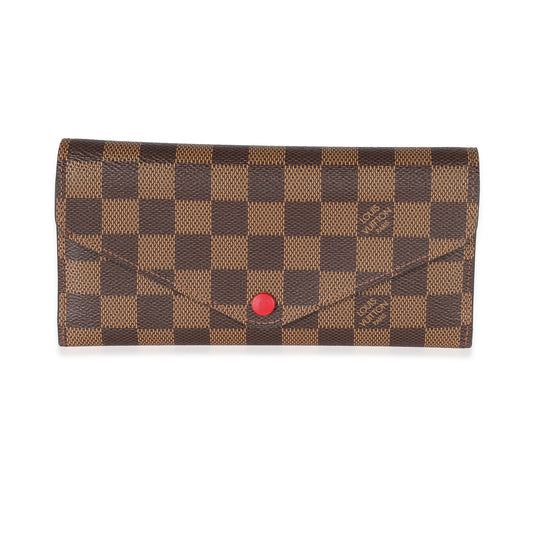 Louis Vuitton Louis Vuitton Damier Ebene Canvas Josephine Wallet