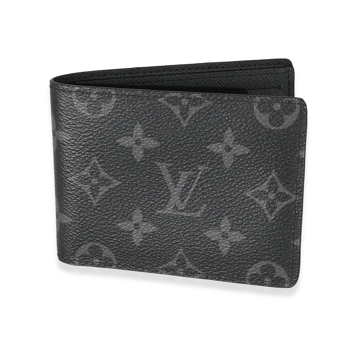 Louis Vuitton Louis Vuitton Monogram Eclipse Canvas Slender Wallet