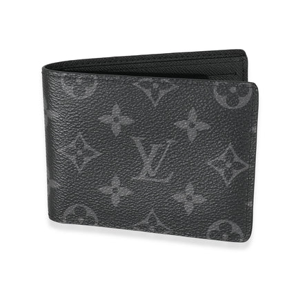 Louis Vuitton Louis Vuitton Monogram Eclipse Canvas Slender Wallet