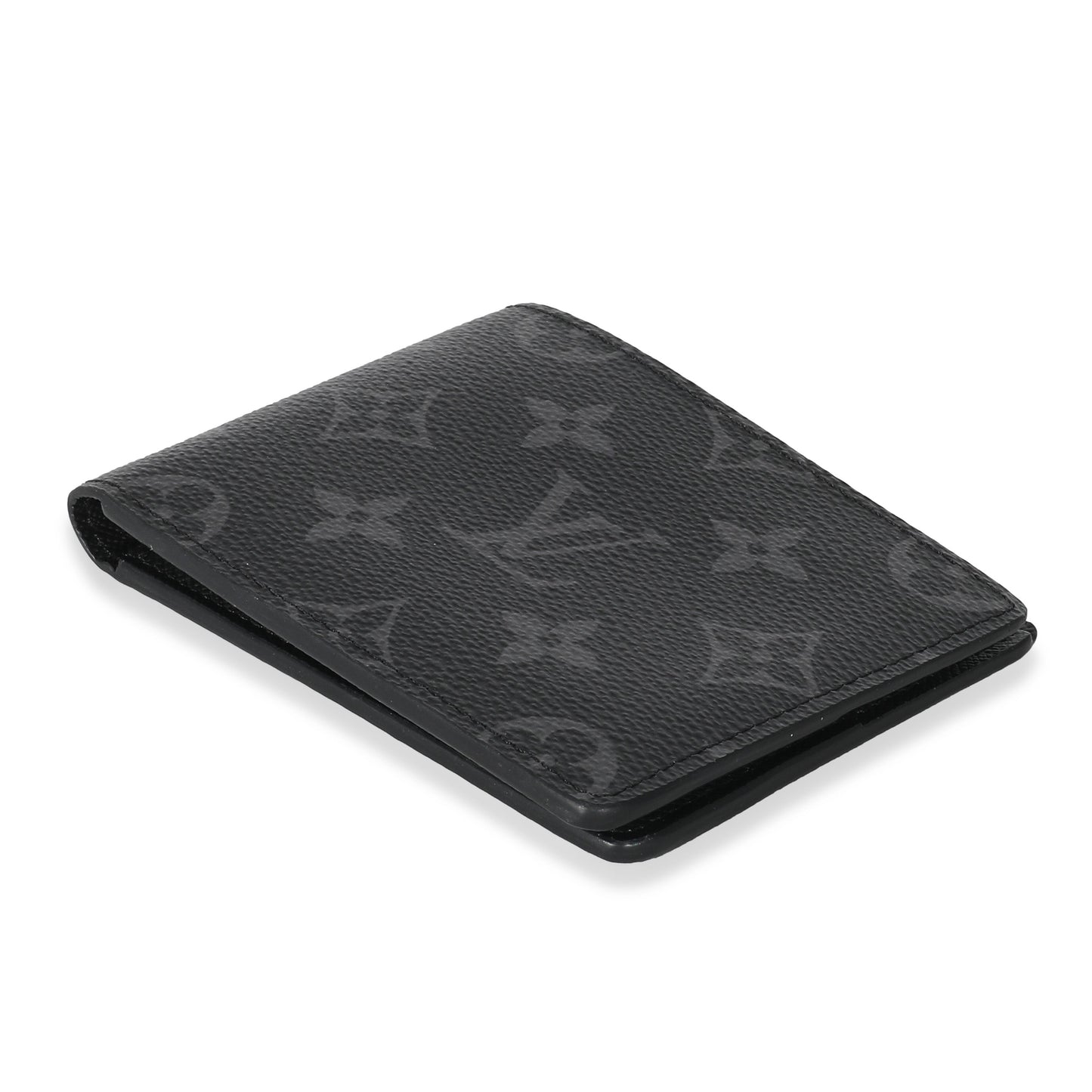 Louis Vuitton Louis Vuitton Monogram Eclipse Canvas Slender Wallet