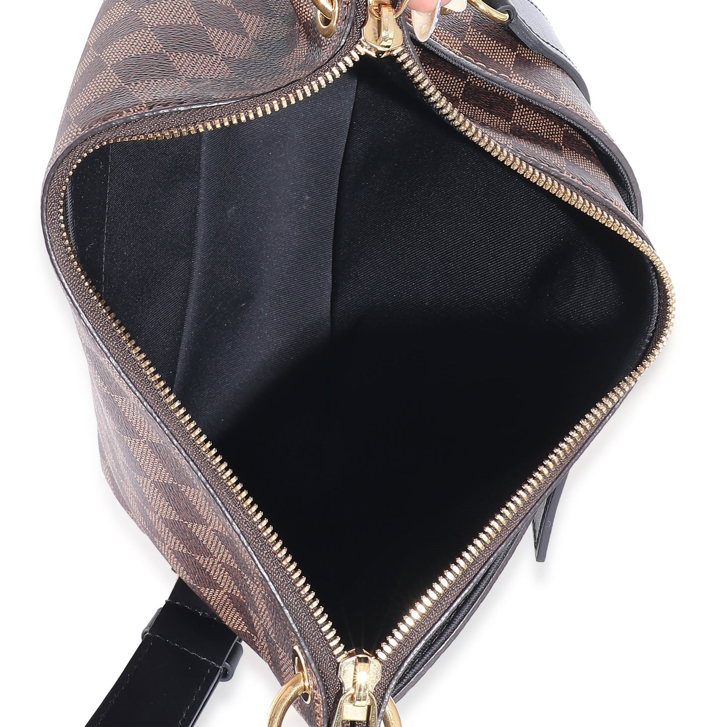 Louis Vuitton Louis Vuitton Black Damier Ebene Odeon MM