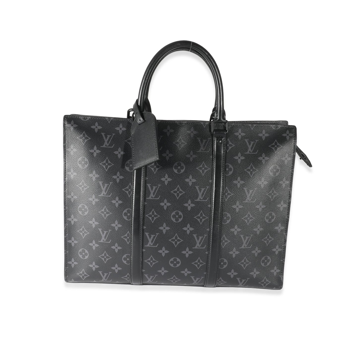 Louis Vuitton Monogram Eclipse Canvas Sac Plat Horizontal Zipper