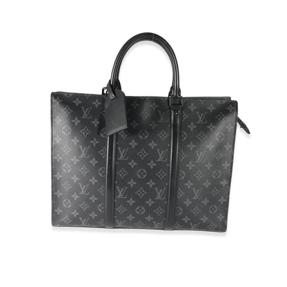 Louis Vuitton Monogram Eclipse Canvas Sac Plat Horizontal Zipper