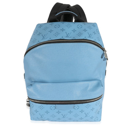 Louis Vuitton Louis Vuitton Blue Taigarama Discovery Backpack