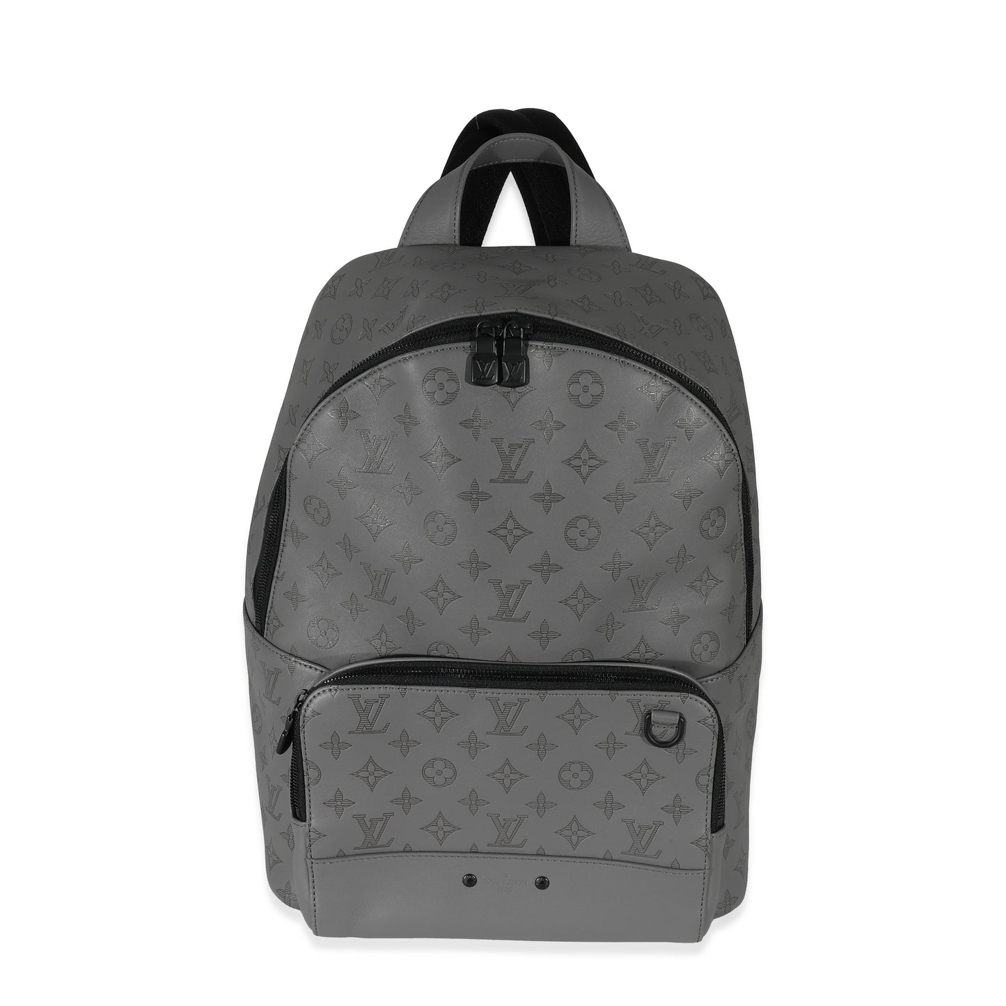 Louis Vuitton Louis Vuitton Anthracite Grey Monogram Shadow Racer Backpack