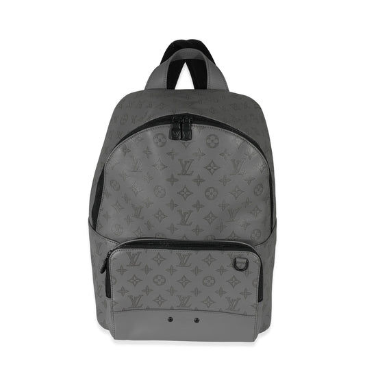 Louis Vuitton Louis Vuitton Anthracite Grey Monogram Shadow Racer Backpack