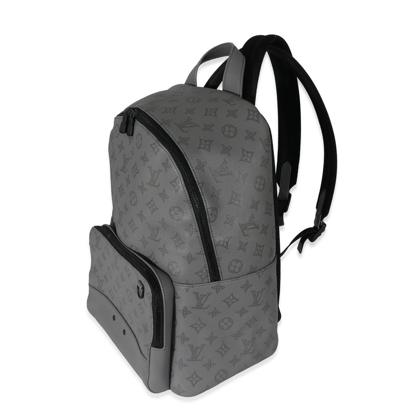 Louis Vuitton Louis Vuitton Anthracite Grey Monogram Shadow Racer Backpack