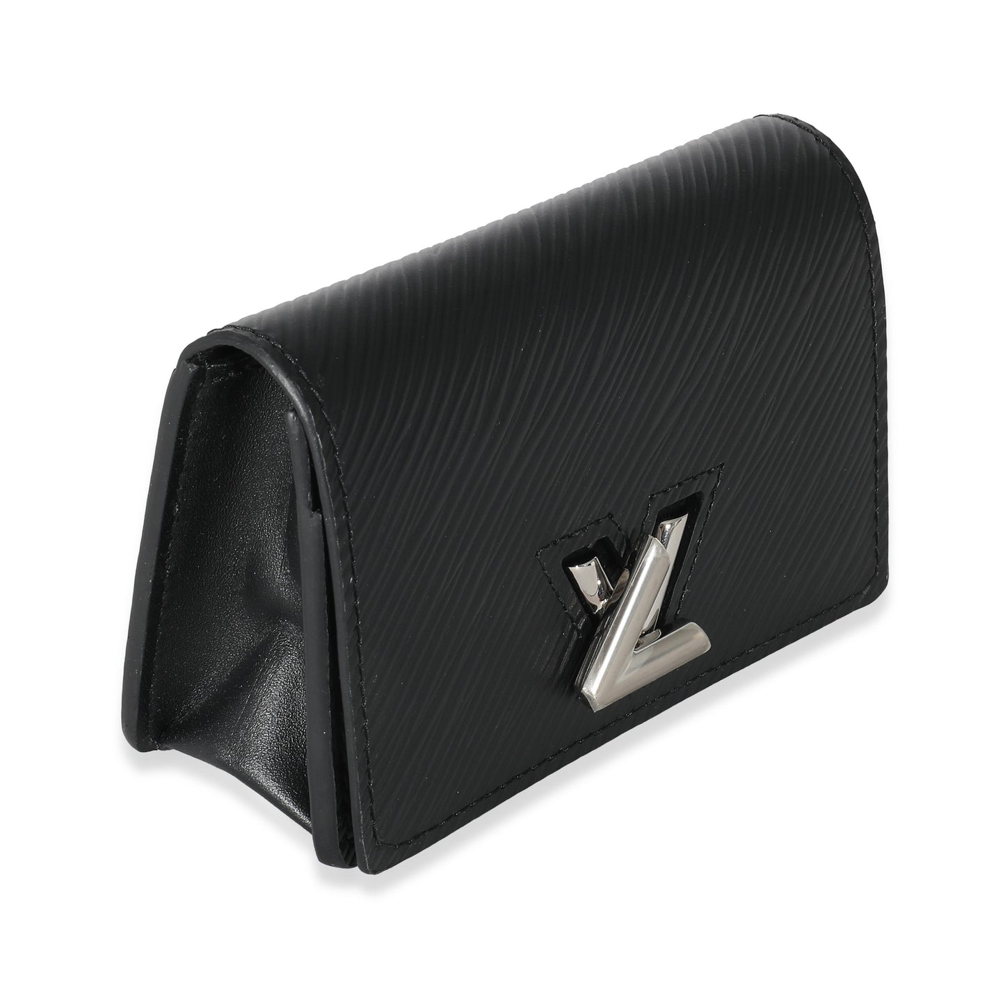 Louis Vuitton Louis Vuitton Black Epi Twist Multicartes Card Case