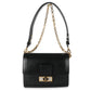 Louis Vuitton Louis Vuitton Black Smooth Leather Dauphine MM