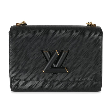 Louis Vuitton Louis Vuitton Gold Matte Black Epi Twist MM