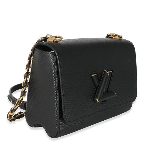 Louis Vuitton Louis Vuitton Gold Matte Black Epi Twist MM