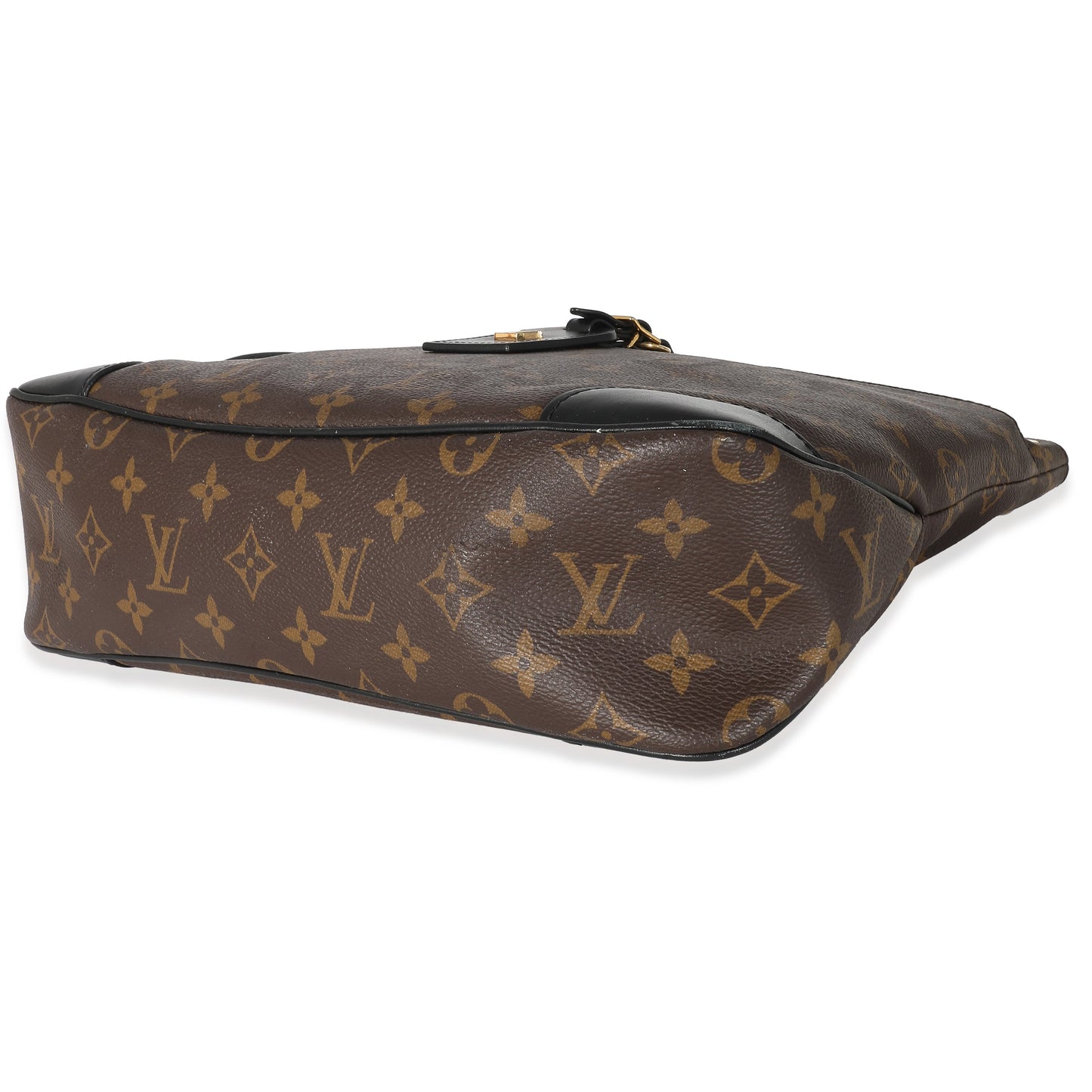 Louis Vuitton Louis Vuitton Black Monogram Canvas Odeon MM