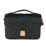 Louis Vuitton Louis Vuitton Black Monogram Empreinte Pochette Metis