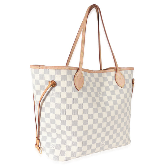 Louis Vuitton Louis Vuitton Damier Azur Canvas Neverfull MM