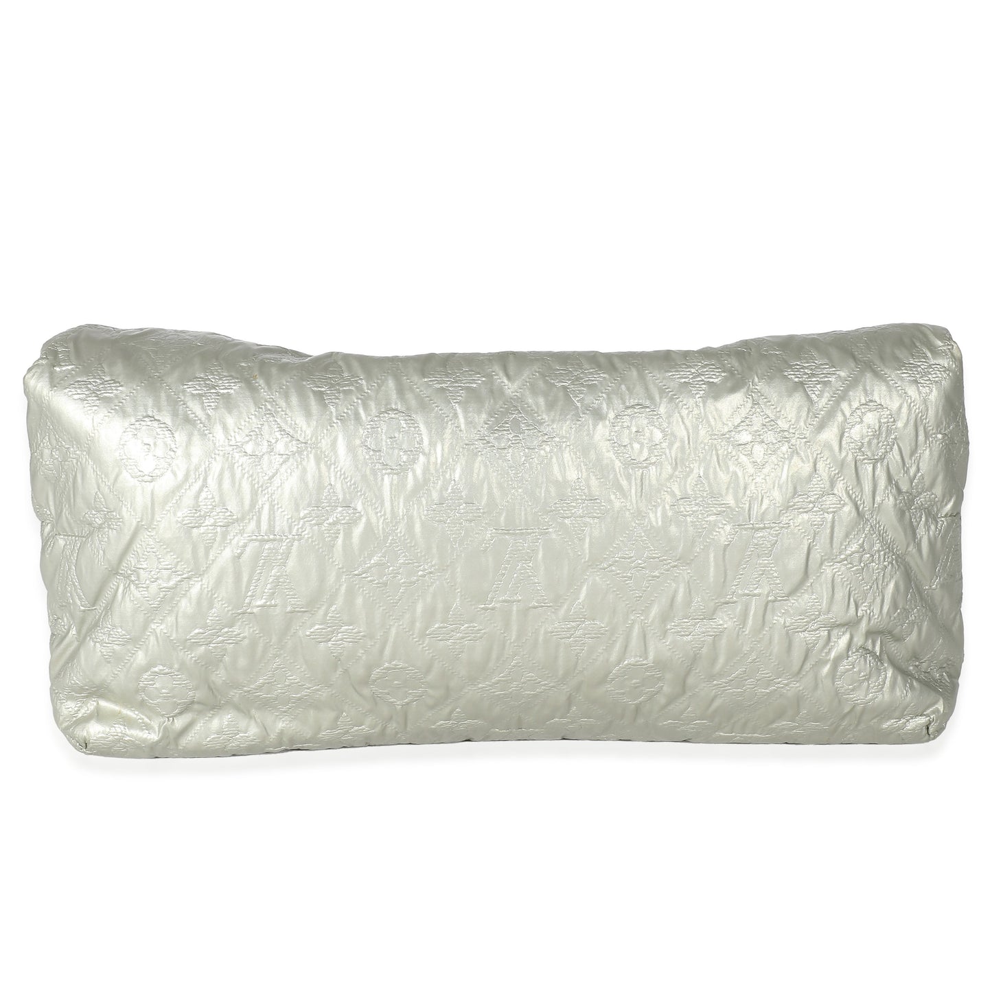 Louis Vuitton Louis Vuitton Silver Monogram Jacquard Altair Clutch