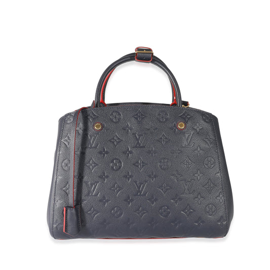 Louis Vuitton Louis Vuitton Marine Rouge Empreinte Montaigne MM
