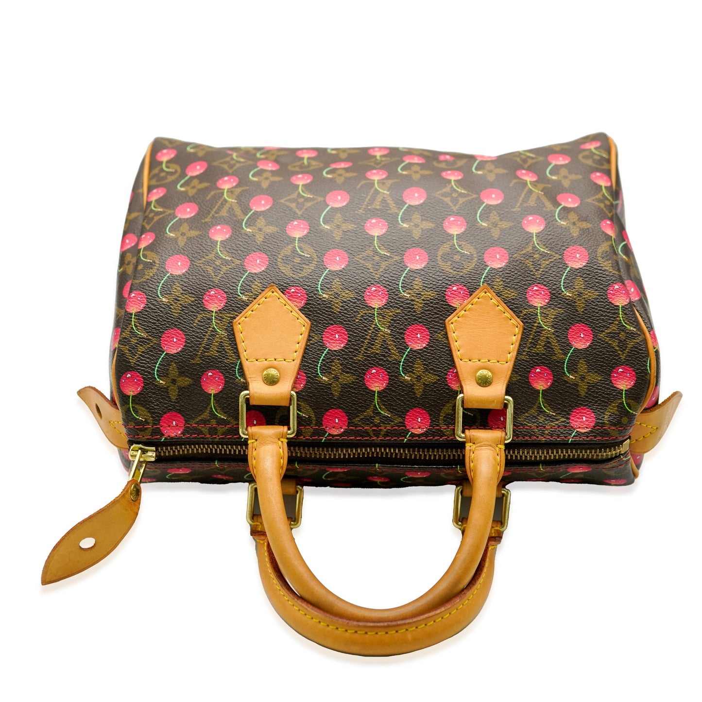 Louis Vuitton Louis Vuitton Monogram Canvas Cerise Speedy 25