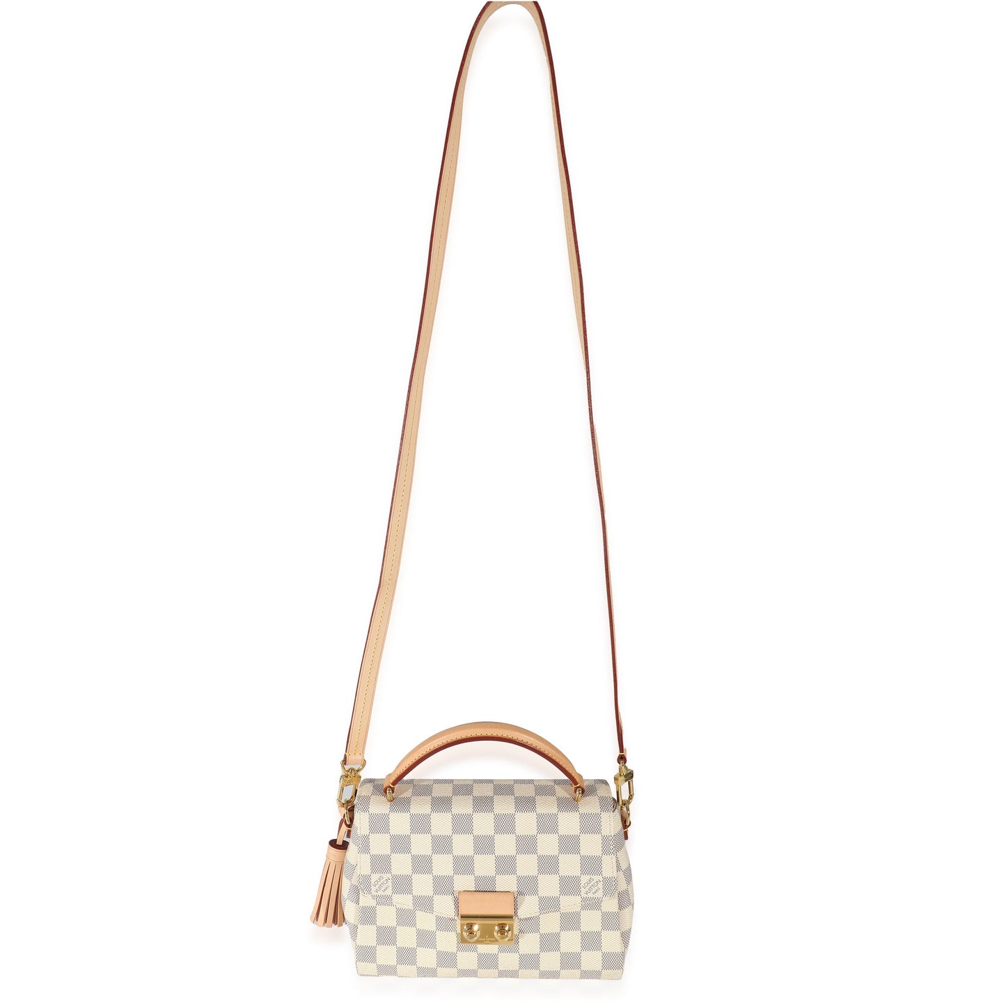 Louis Vuitton Louis Vuitton Damier Azur Canvas Croisette