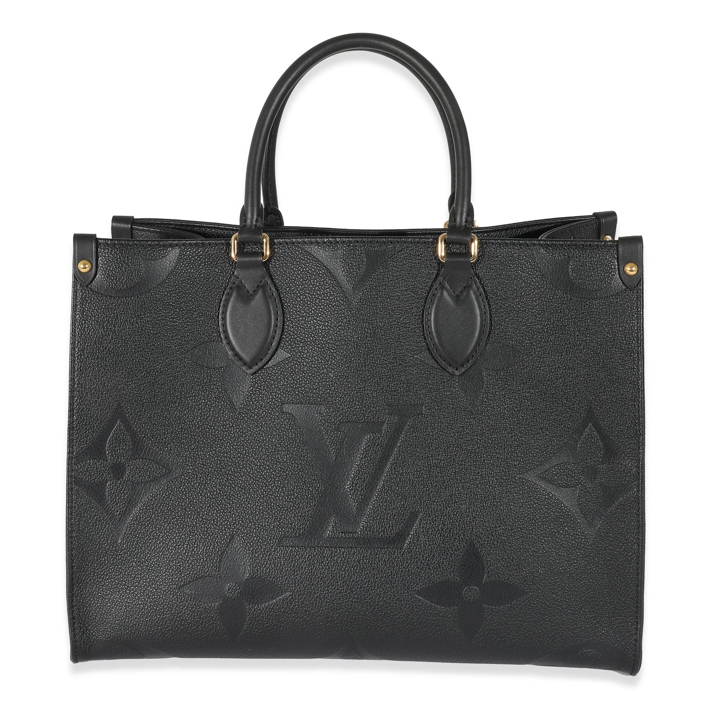 Louis Vuitton Louis Vuitton Black Monogram Empreinte Onthego MM