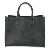 Louis Vuitton Louis Vuitton Black Monogram Empreinte Onthego MM