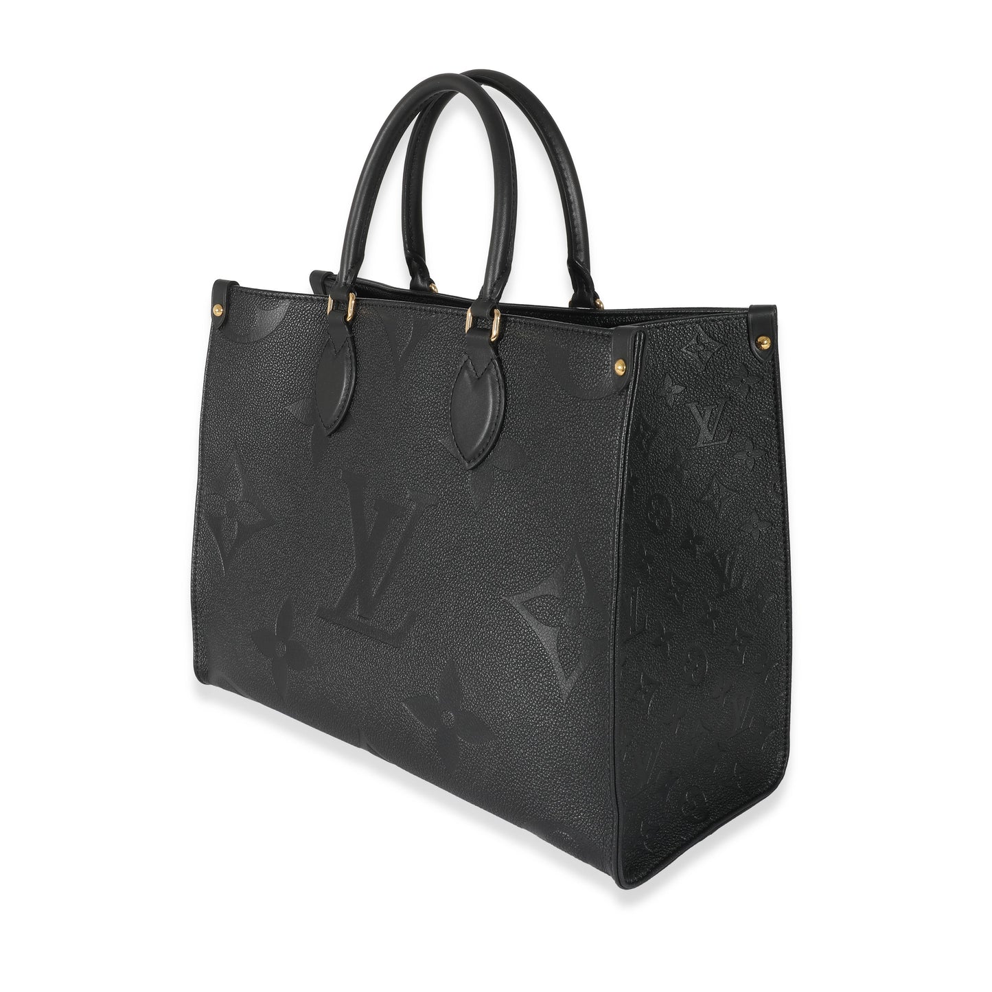 Louis Vuitton Louis Vuitton Black Monogram Empreinte Onthego MM